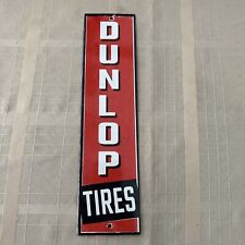 Porcelain Dunlop Tires Enamel Metal Sign  picture