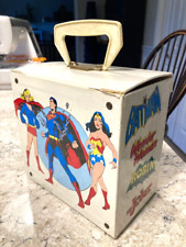 SUPERCASE DC COMICS 45 RPM RECORD HOLDER CASE 1976 BATMAN SUPERMAN JOKER BATGIRL picture