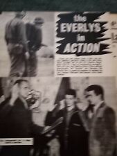 Ea13 Ephemera 1960 article everly brothers  picture