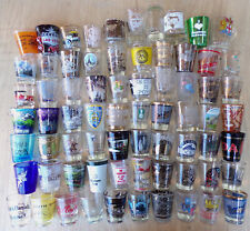 Shot Glass Lot Of 70 Souvenir States Cities Attractions Foreign Novelty picture