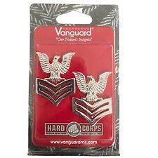 Vintage U.S.M.C. Military Silver Eagle & Wings Pin Vanguard V21N New picture