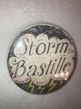 vintage Milwaukee Art Museum Storm The Bastille 2 1/4 Inch pinback Button WI picture