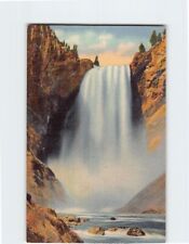 Postcard Great Falls of the Yellowstone from Below Yellowstone National Park USA picture