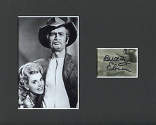 Buddy Ebsen The Beverly Hillbillies Signed Autograph Photo Display w/ Elly May picture