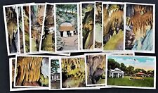 LOT antique INDIAN ECHO CAVERNS hummelstown pa 19pc POSTCARDS early 1900s picture