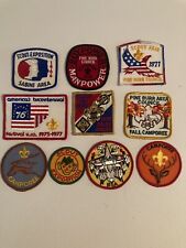 Vintage 60s And 70s Boy Scout Patches - Lot Of  10 picture