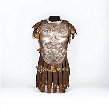 Medieval Roman Muscle Cuirass Armor Knight Embossed Breastplate LARP SCA picture