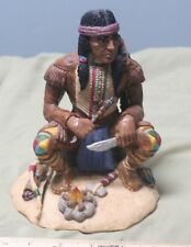 Vintage Young's 1986 Native Warrior Figurine picture