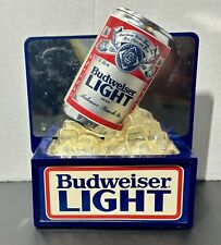 Vintage 1980s Budweiser Light Can Counter Bar Top Sign picture