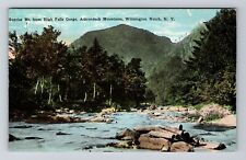 Adirondacks NY-New York, Wilmington Notch, Sunrise Mountain Vintage Postcard picture