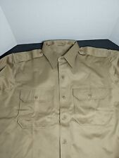 Vietnam era U.S. Army  Khaki Shirt - Size 17 X 33 Brand New Condition Govt Issue picture