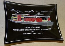 The Salvation Army Glass Dish or Ashtray - Northern New England Portland Citadel picture
