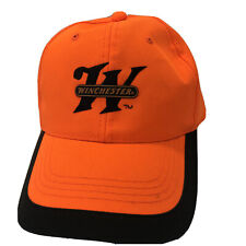 Winchester Baseball Cap Hat Lid Strap Adjustable Fit Hunter Orange picture