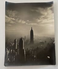 Vintage Photograph Dramatic Pictorialist New York Skyline picture