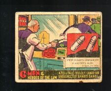 1936 G-Men and Heroes of the Law - Card # 93 - Gum, Inc. picture