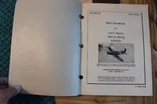 ORIGINAL 1948 DOUGLAS AD-1/-1Q SKYRAIDER PILOTS FLIGHT MANUAL AIRCRAFT HANDBOOK picture
