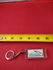 Vintage SKIROULE Snowmobile Keychain Key Ring Chain Fob Hangtag *149-B picture