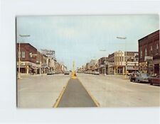 Postcard Central Avenue Marshfield Wisconsin USA picture