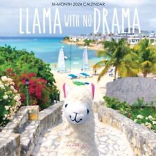 Graphique Llama With No Drama 2025 7 x 7 Mini Calendar w picture