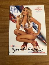 Benchwarmer 2009 Sarah Coggin Autographed card, July 4, 2009, # 3 of 3 picture