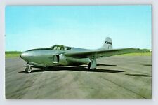 Postcard Bell P-59B Aircomet Fighter Plane Jet 1970s Unposted Chrome picture