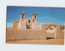 Postcard Ranchos de Taos Church, New Mexico USA picture