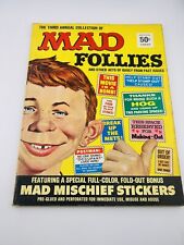 Mad Magazine 1963 Mad Follies #3 w/ Insert Bonus STICKER NEAR MINT STUNNER picture