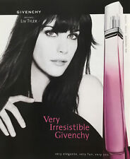 LIV TYLER for Givenchy Perfume 1-Page Magazine PRINT AD 2004 Very Irresistible picture