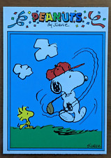 1991 Tuff Stuff Peanuts Preview #11 Golf picture