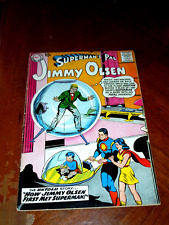 JIMMY OLSEN #36  (1959)  VG-F (5.0) cond.  KEY:  1st LUCY LANE picture