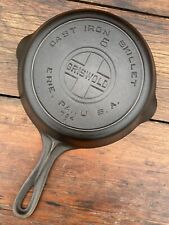 Griswold Cast Iron #5 Large Block Logo Skillet with Heat Ring picture
