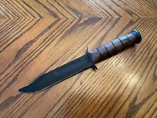 Ka-bar Usmc Fixed Blade Knife USA Made picture