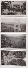 Old Vintage Photo Set of HIGHEST SUSPENSION BRIDGE ROYAL GORGE COLORADO Numbered picture