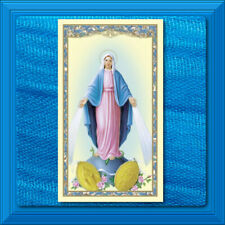 Catholic Holy Prayer Card Miraculous Medal Our Lady of the Miraculous Medal picture