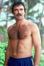Set of 6 Tom Selleck Swimsuit Hairy Chest  8 x 10 Photo the ladies favorite hunk picture