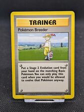 Pokemon Breeder 76/102 Rare Base Set Pokemon Card WOTC NM  picture