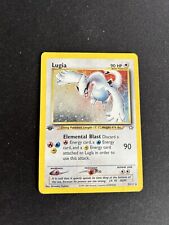 Lugia 9/111 1st Edition Rare Holo Neo Genesis Pokemon Card picture
