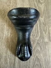 Set of 4 Cast Iron Antique Style Bath Tub Feet, CLAW FOOT Black picture