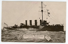 Royal Navy Cruiser H.M.S. FORESIGHT 1904-20 Valentine Britain's Bulwark Series picture