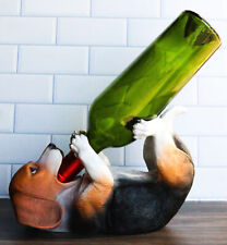 Ebros Realistic Tricolor Beagle Wine Holder Figurine 10