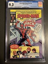 Spider-Man & Power Pack #nn (1984) - CGC 9.2 - Child Abuse Prevention Promo picture