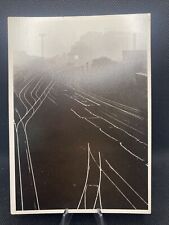 Morning Sun Reflects Off Train Rails Pittsburgh Postcard B11￼ picture