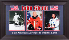 John Glenn Mercury Seven Authentic Signed 8x10 Framed Photo PSA/DNA #J07416 picture