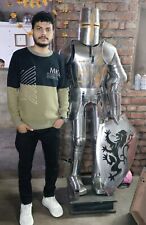 Knight Costume Medeival Suit Full Body Armor Crusader Combat  Armour Costume picture