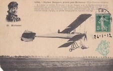 CPA 51 AVIATION CHALONS Biplan BREGUET piloted by Aviator René MOINEAU 1912 picture