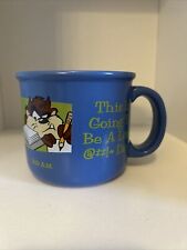 Vintage 1997 Warner Bros Studio StoreLooney Tunes Taz Tasmanian Devil Coffee Mug picture
