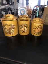 vintage farmhouse canister Set Of Three picture