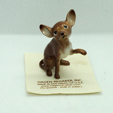 Hagen Renaker large brown chihuahua figurine dog mini 2in tall NEW picture