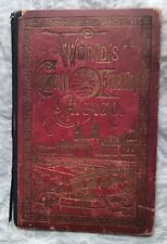 World's Fair Photographed Antique Book Chicago Columbian Expo 1893. picture