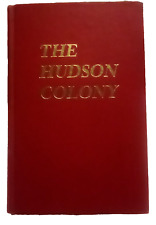 The Hudson Colony by Ruth Bitting Hamm Vtg 1976 HC Central Illinois History  picture